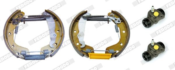 FERODO Kit freno, Freno a tamburo FMK223 FERODO FMK223 Kit freno, freno a tamburo OPEL Astra F Classic Sedan (T92) originali prezzo