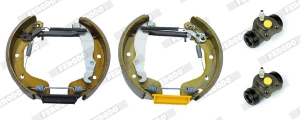 FERODO Kit freno, Freno a tamburo FMK224 FERODO FMK224 Kit freno, freno a tamburo OPEL Astra F Classic Sedan (T92) originale prezzo