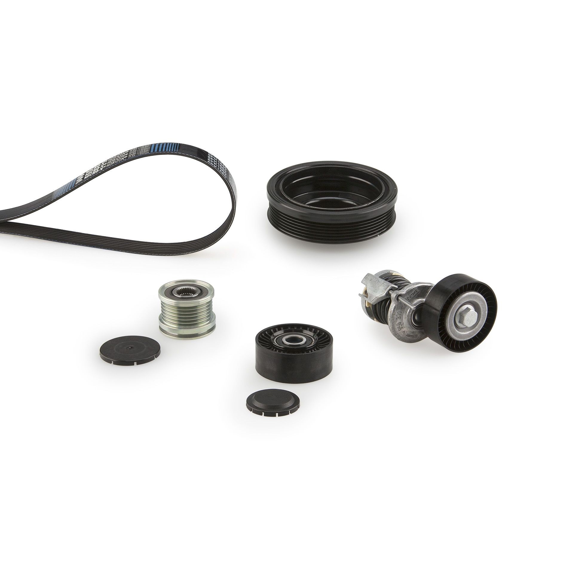 Keilrippenriemensatz GATES K046PK1078 GATES Micro-V Kit K046PK1078: Flachriemen Volkswagen MULTIVAN 2016