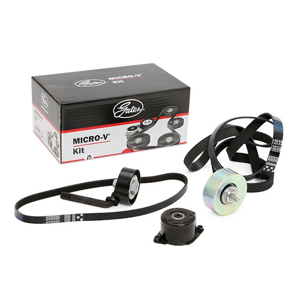 Kileremsett GATES K196PK2083 GATES Micro-V Kit K196PK2083 Drivremsett BMW 5-serie 2010