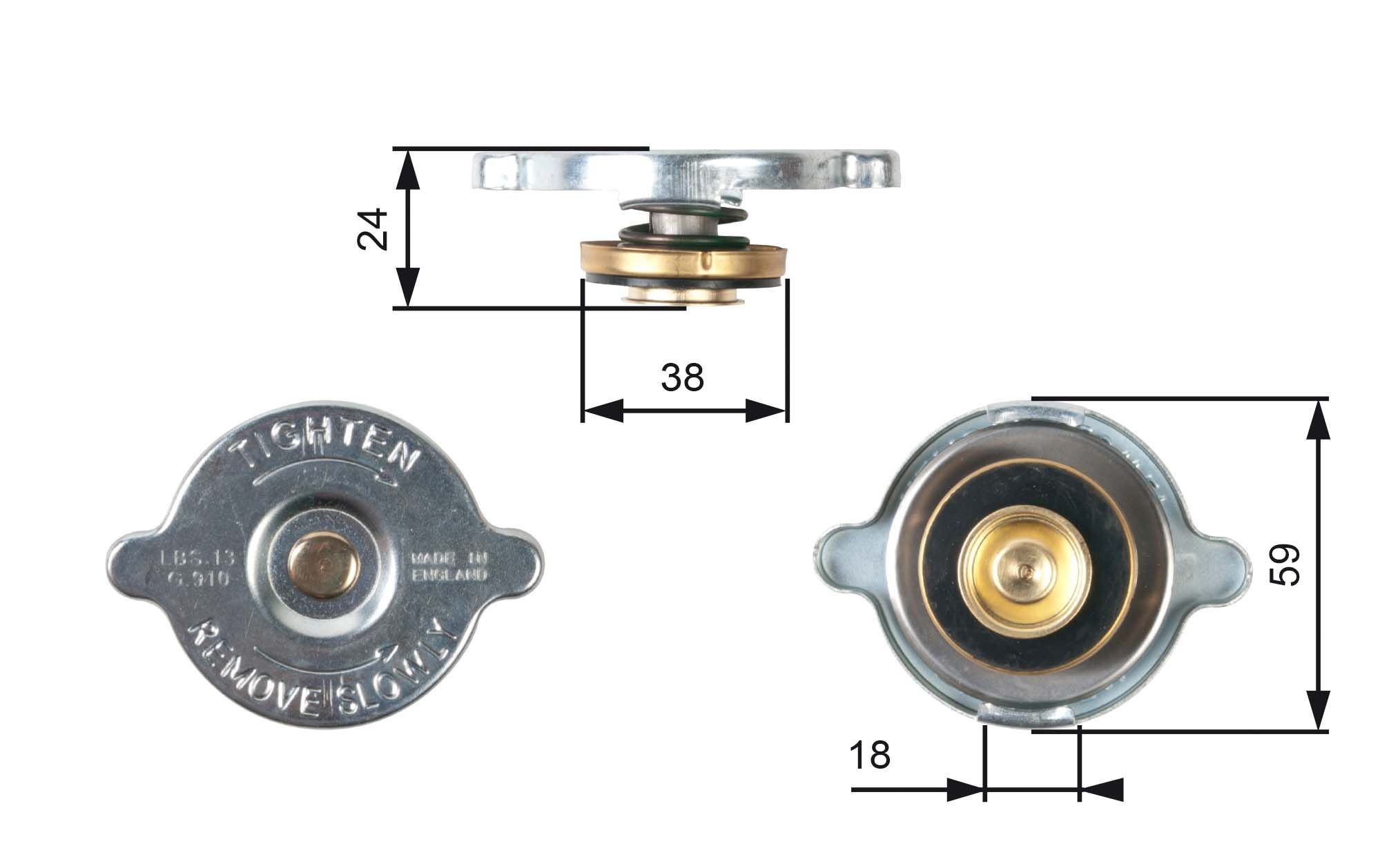 GATES Kylarlock RC115 GATES RC115 kylarlock KIA XCEED