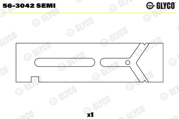 GLYCO Boccola, Bilanciere 56-3042 SEMI 56-3042 SEMI Bilanciere GLYCO MAZDA MPV costo