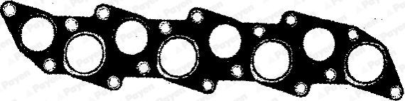 Ansaugkrümmerdichtung / Abgaskrümmerdichtung PAYEN JC224 PAYEN JC224 Abgaskrümmerdichtung HYUNDAI GALLOPER 2003