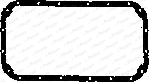 PAYEN Tetning, bunnpanne JJ484 PAYEN JJ484 Bunnpannepakning Transit Mk3 Minibuss (VE64) originale pris