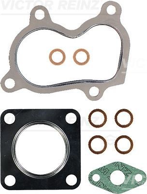 REINZ Asennussarja, turboahdin 04-10003-01 REINZ 04-10003-01 Isuzu D-Max Flatbed Kuorma-auto pakoputken asennussarja hinta