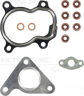 Kit de montagem, turbocompressor REINZ 04-10034-01 REINZ 04-10034-01 Kit de montagem turbocompressor RENAULT LAGUNA 1999
