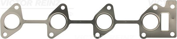 REINZ Exhaust manifold gasket 71-53446-00 REINZ 71-53446-00 KIA Carnival III MPV (YP) exhaust collector gasket replacement