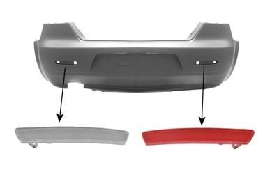 Reflector VAN WEZEL 0160940 VAN WEZEL 0160940: Refletores vermelhos a retaguarda Alfa Romeo 147 2005