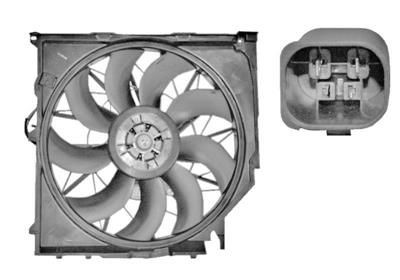 VAN WEZEL Ventilátor chladenia motora 0680747 VAN WEZEL 0680747 Ventilátor chladenia BMW X3 E83 cena