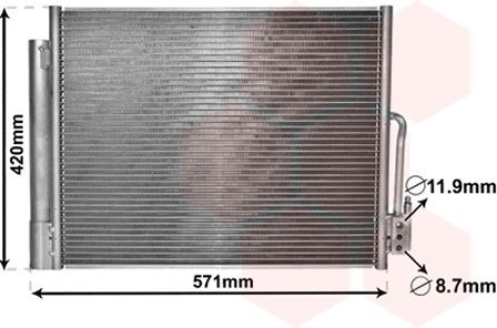 Condensatore climatizzatore VAN WEZEL 37005560 VAN WEZEL 37005560 costo Radiatore aria condizionata Opel MERIVA 2014