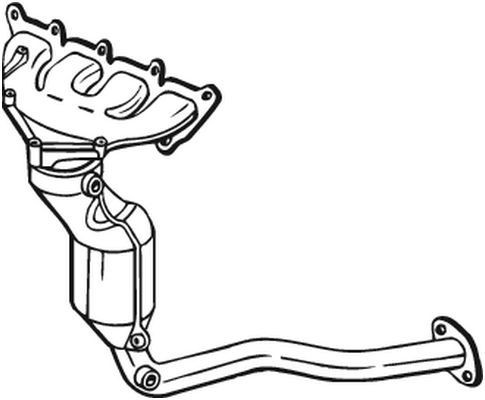 Catalyseur BOSAL 090-569 BOSAL 090-569: Précatalyseur Fiat BRAVO 2023