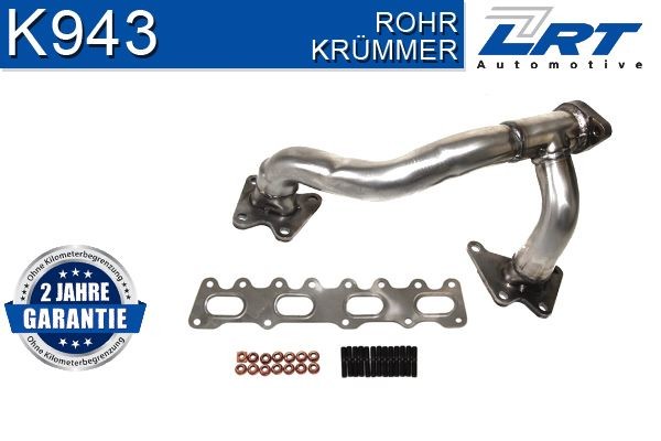 LRT Exhaust manifold K943 LRT K943 Mercedes CLS c219 manifold exhaust system replacement