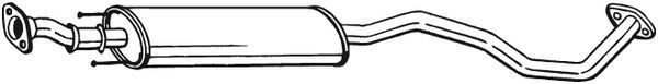 BOSAL Mellempotte 281-889 Mellempotte BOSAL 200 SX 281-889 billig