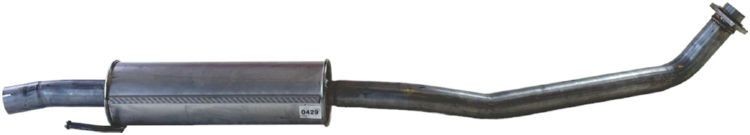 BOSAL Vidējais izpl. gāzu trokšņa slāpētājs 284-593 BOSAL 284-593 Vidējais trokšņa slāpētājs Toyota Hilux VIII cena