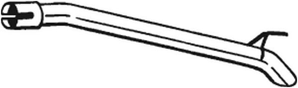 BOSAL Eksosrør 750-233 Eksosrør BOSAL 480 E 750-233 billige
