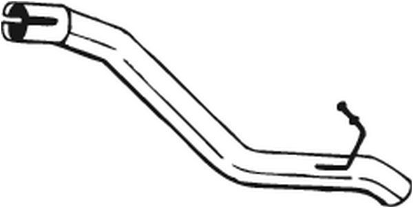 BOSAL Eksosrør 750-235 Eksosrør BOSAL Volvo 480 E 750-235