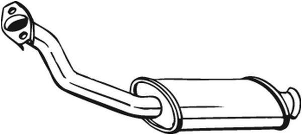 Voordemper BOSAL 135-073 BOSAL 135-073: Voordemper Peugeot PARTNER 2020