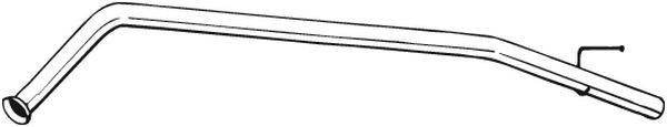 BOSAL Σωλήνας εξάτμισης 850-085 BOSAL 850-085 Σωληνώσεις εξάτμισης Renault Trafic II Φορτηγό πλατφόρμα φθηνά