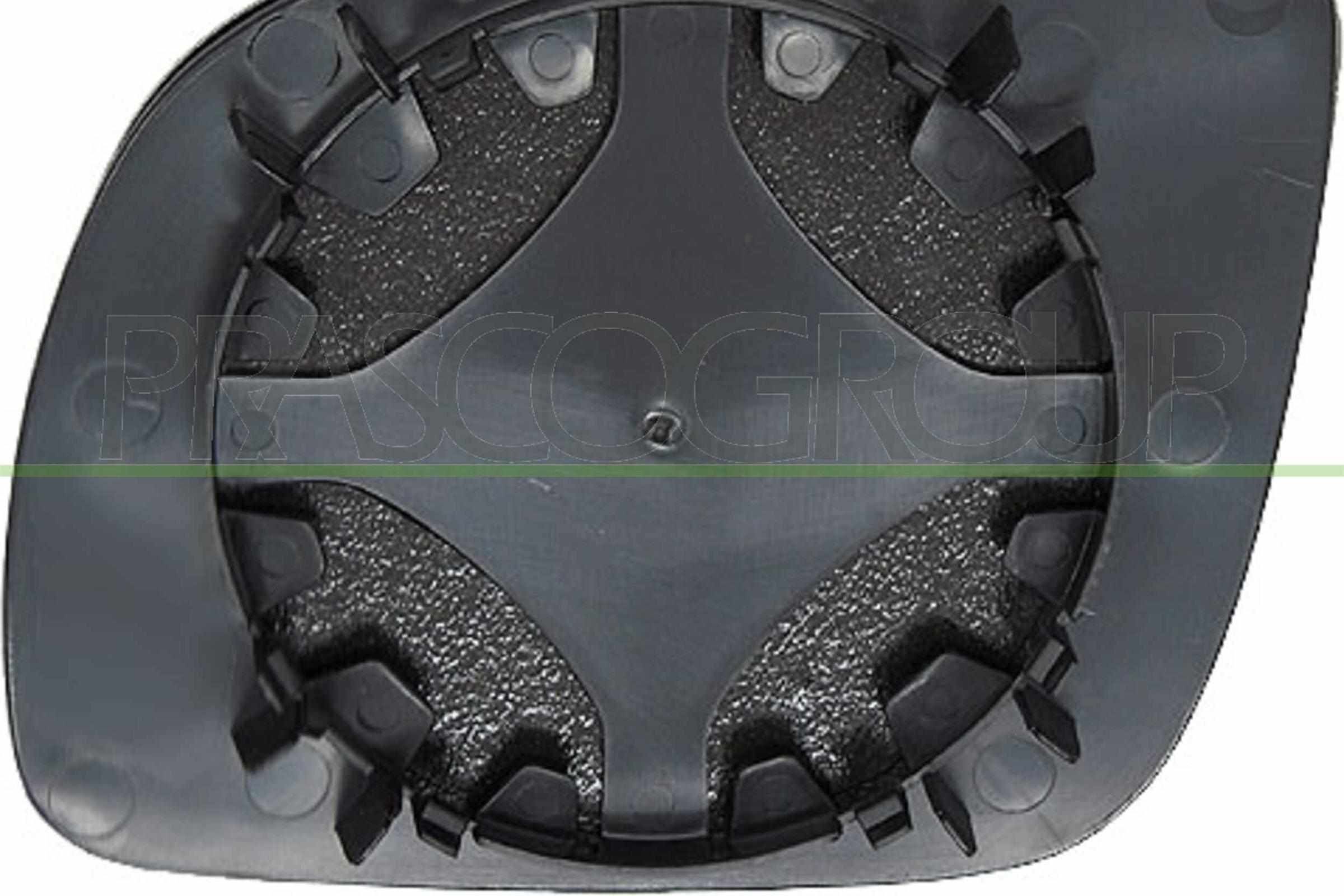 PRASCO Mirror Glass, outside mirror AD0167501 AD0167501 PRASCO glass for wing mirror for AUDI V8