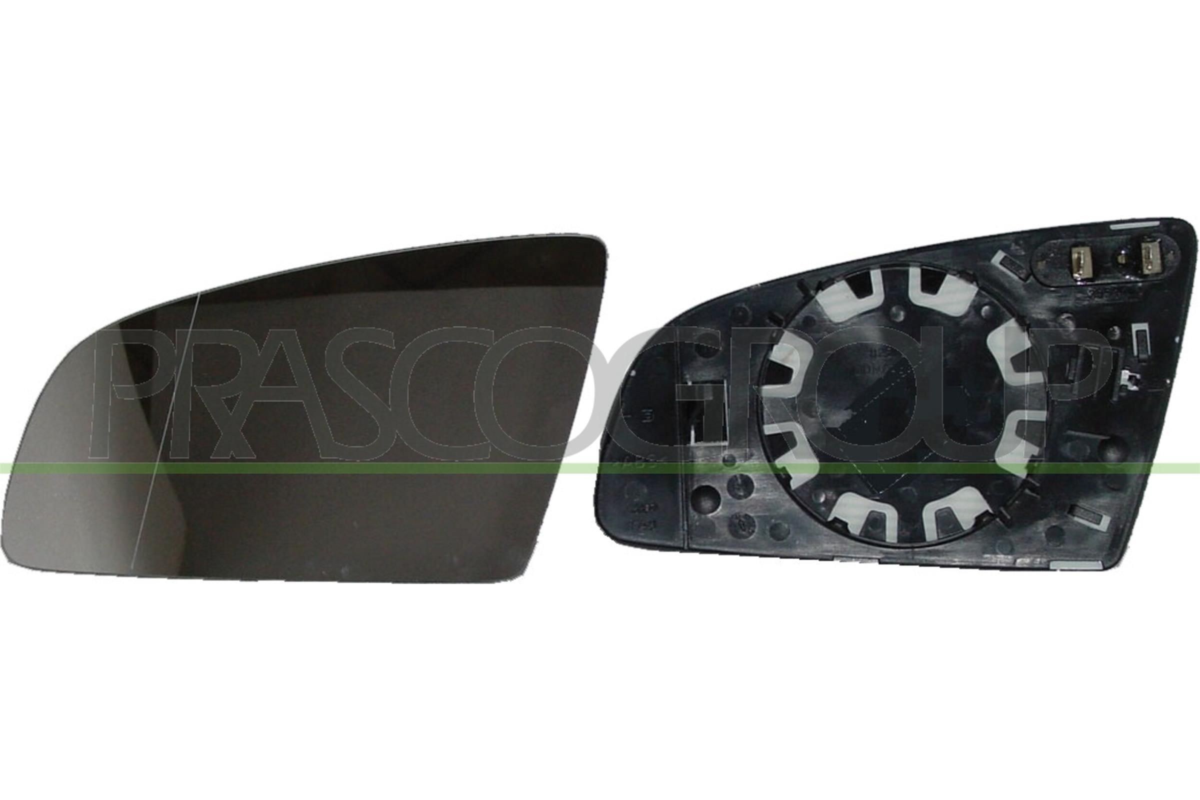PRASCO Spiegelglas, Außenspiegel AD0207533 AD0207533 PRASCO Spiegelglas Audi A4 8h Kosten