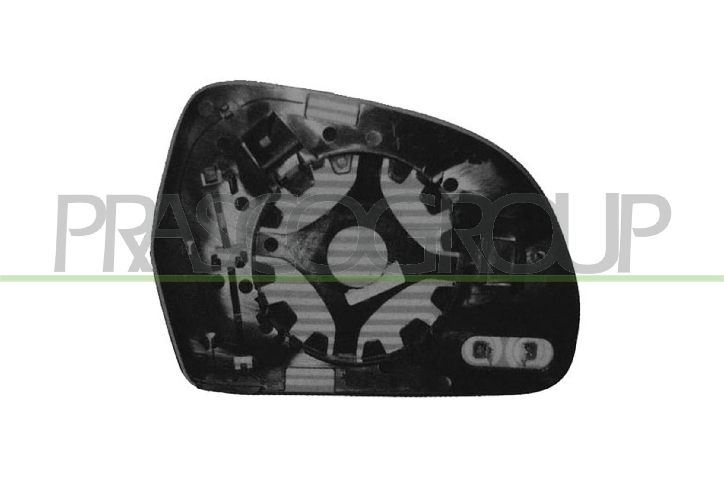 PRASCO Spejlglas, udvendig spejl AD0247503 Glas til sidespejl PRASCO AUDI AD0247503