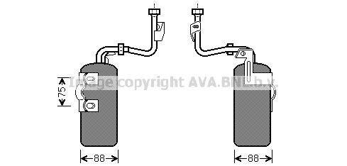 PRASCO Kondensator, klimaanlæg AI5193 AC condenser PRASCO Q8 AI5193 billig
