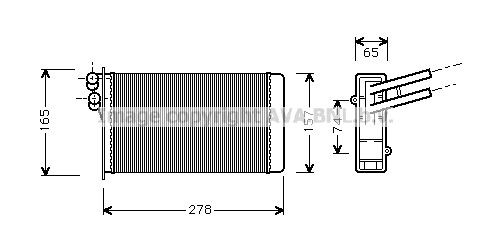 PRASCO Radiateur de chauffage AI6097 Radiateur de chauffage PRASCO A5 AI6097 pas cher
