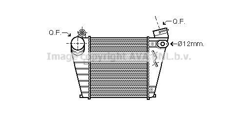 PRASCO Ladeluftkühler AIA4200 AIA4200 LLK VW UP PRASCO kaufen