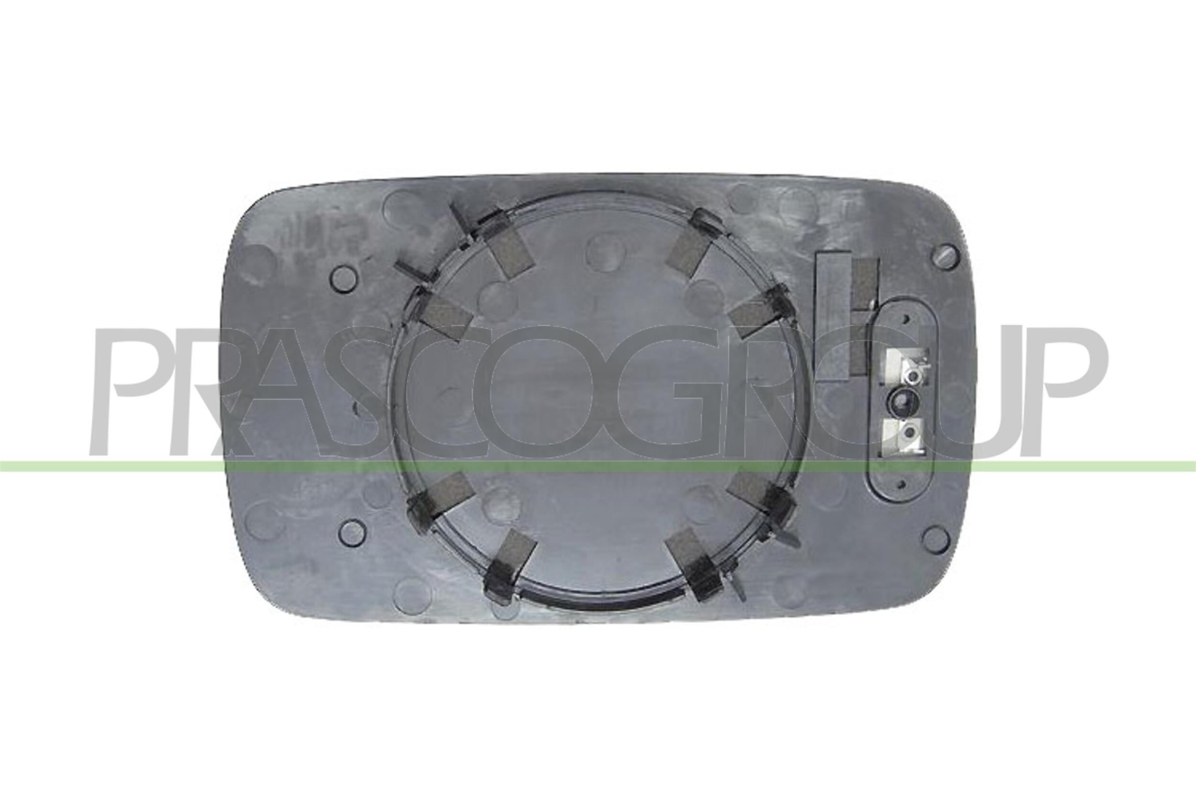 PRASCO Spoguļstikls, Ārējais atpakaļskata spogulis BM0147523 PRASCO BM0147523 Spoguļstikls BMW E36 Cabrio cena
