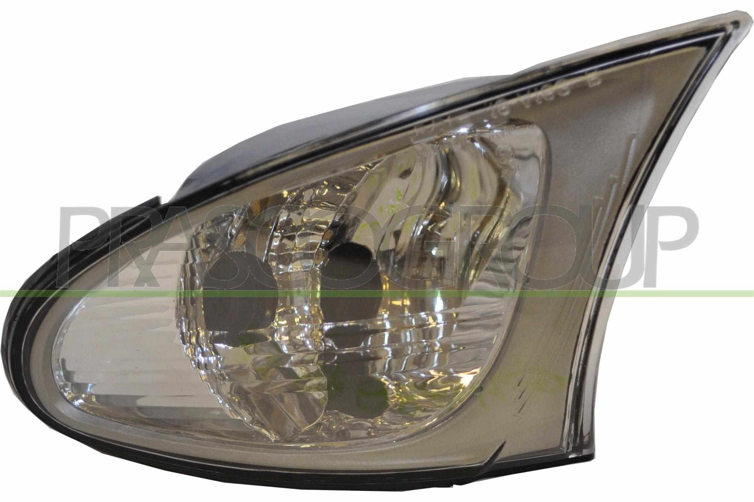 PRASCO Vilkkuvalo BM0204023 Vilkkuvalo PRASCO valkoinen, Titaani, Oikea ulkopeili, Eteen, oikea, Lampun kannalla