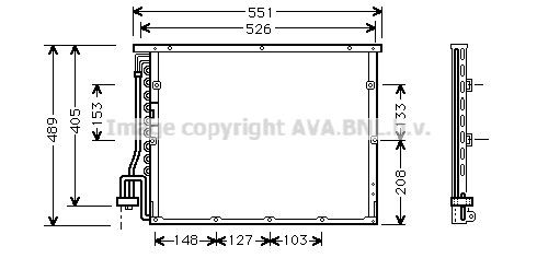 PRASCO Kondensator, klimaanlegg BW5148 PRASCO BW5148 Radiator AC BMW E36 Cabrio pris