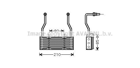PRASCO Radiador de óleo, óleo do motor CN3022 CN3022 PRASCO Radiador de óleo do motor Porsche baratos