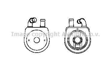 PRASCO Oliekoeler, automatische transmissie CN3284 PRASCO CN3284 Oliekoeler automatische transmissie Citroen Berlingo mk2 prijs
