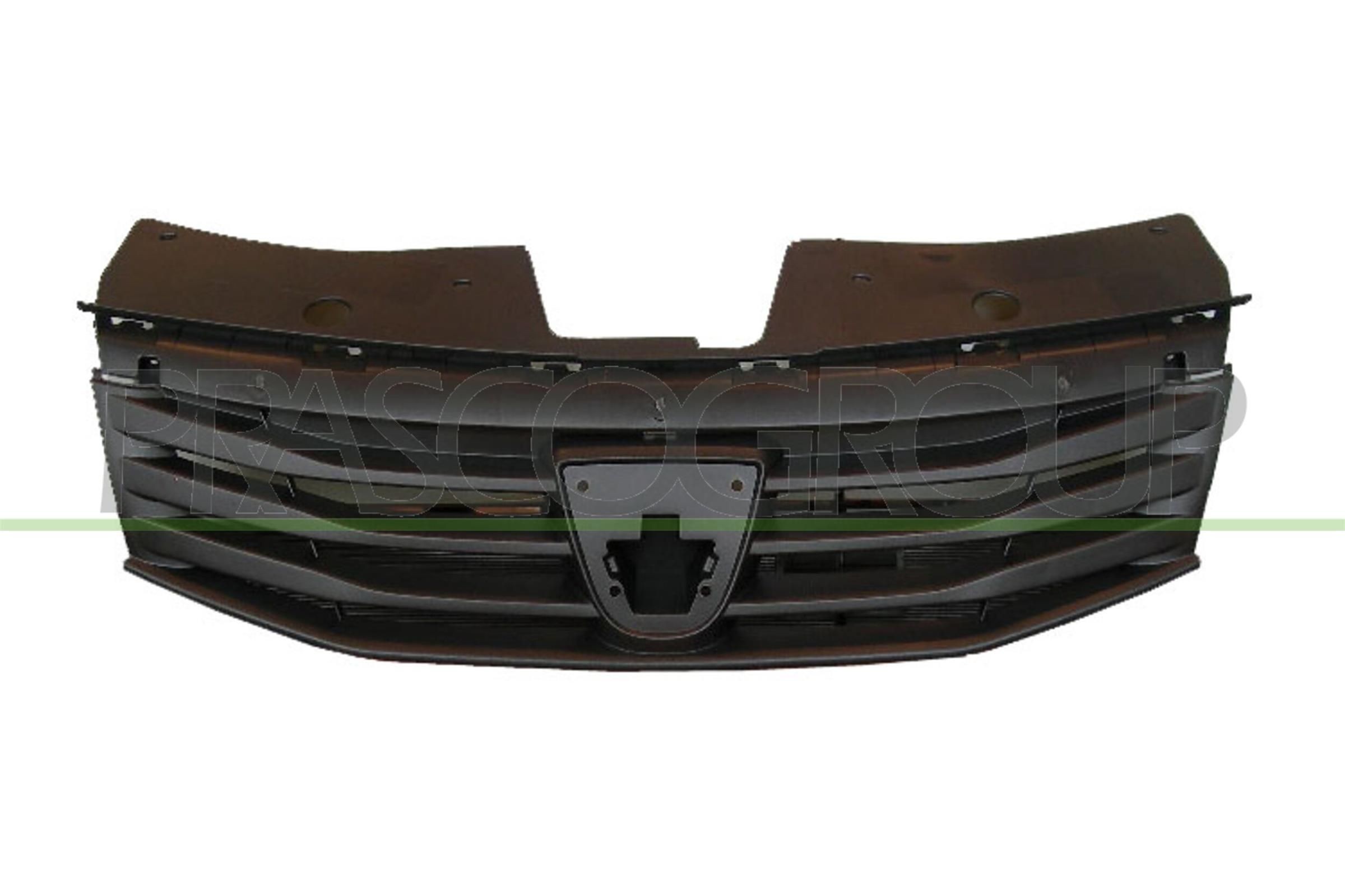 PRASCO Grelha de radiador DA2202001 PRASCO DA2202001 Grelha de radiador DACIA Sandero I (SD) 1.6 LPG (BS03) 82 cv 2011