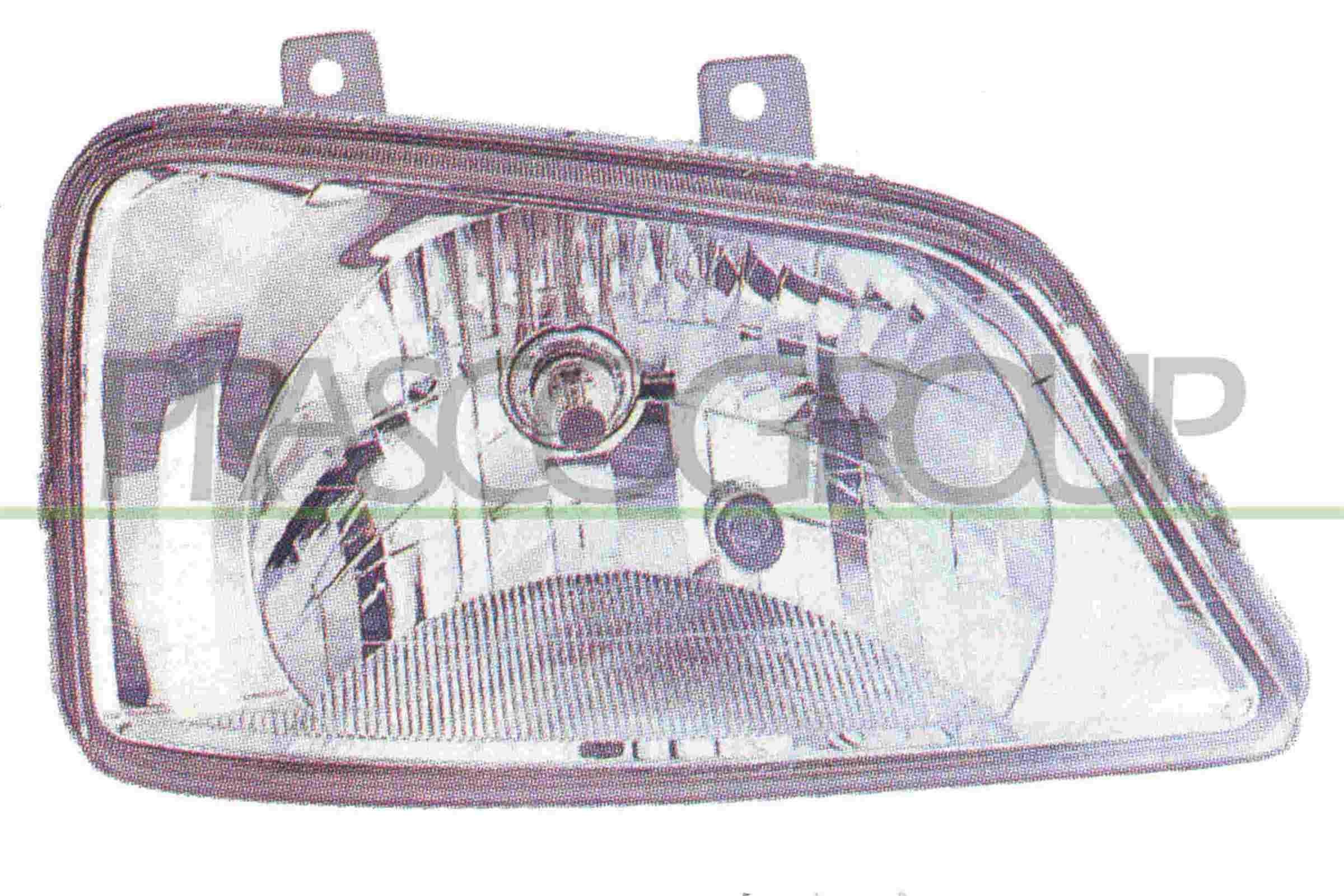 PRASCO Priekšējie lukturi DH7084803 PRASCO DH7084803 Priekšējie lukturi Peugeot 405 orģinālās