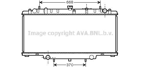 Radiateur PRASCO DN2246 PRASCO DN2246 Radiateur NISSAN PATROL 2010