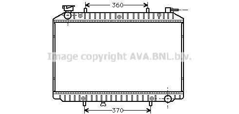 Køler, motorkøling PRASCO DNA2155 PRASCO DNA2155 Radiator Nissan SERENA 2022