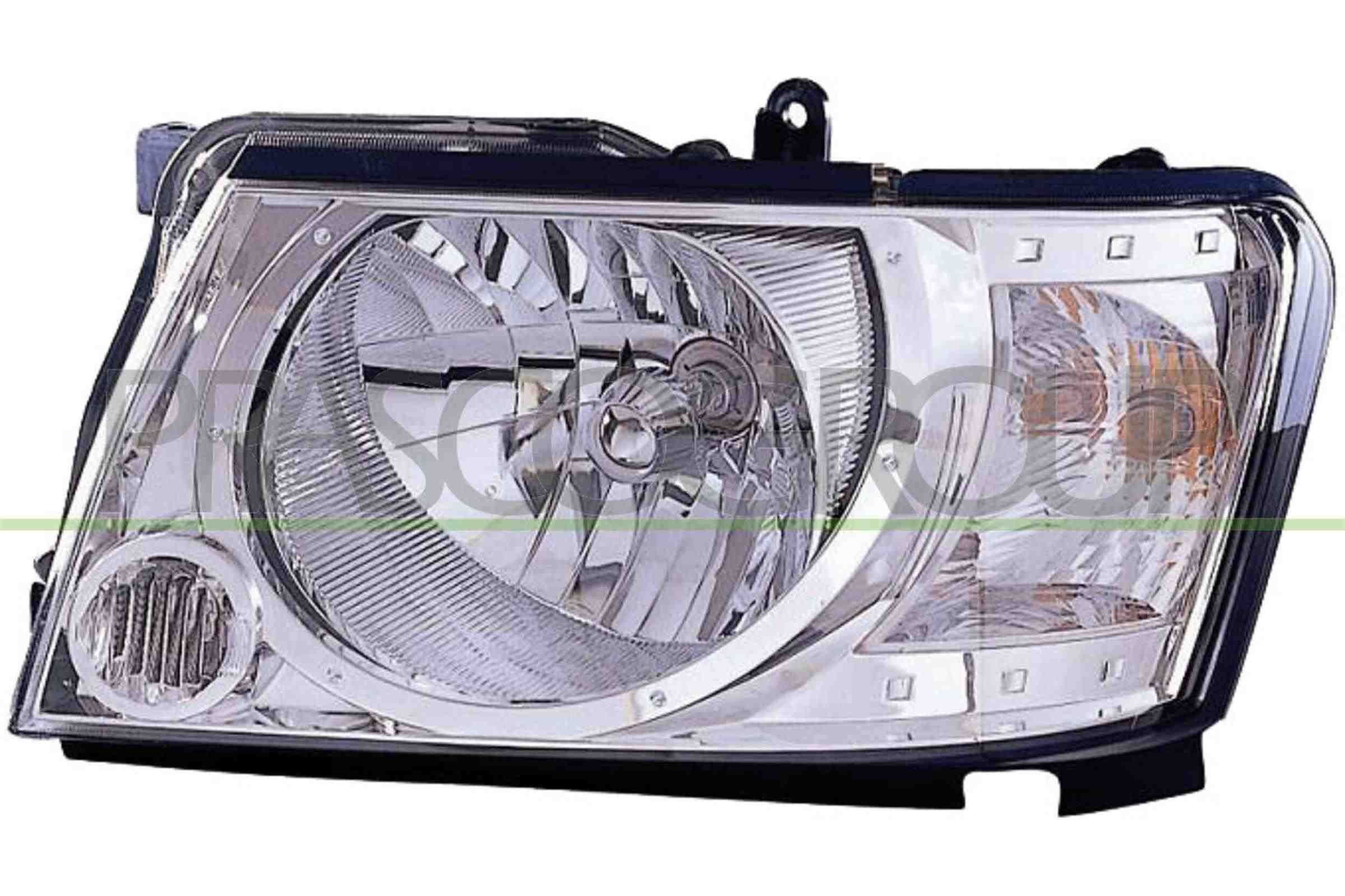 Priekšējie lukturi PRASCO DS8644604 PRASCO DS8644604 Priekšējie lukturi bi-xenon un halogēns Nissan PATROL 2001