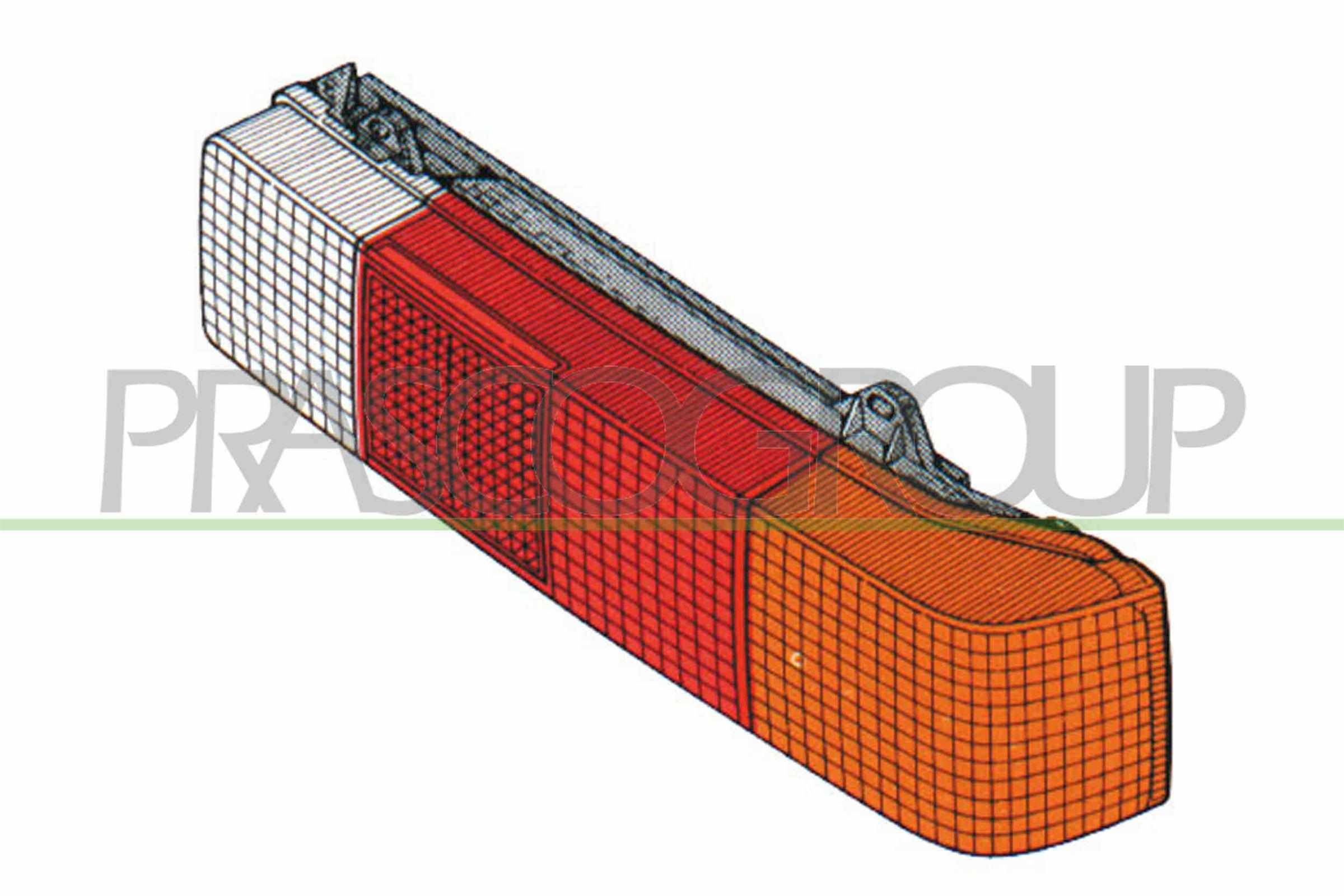 PRASCO Fanale posteriore FT0174054 Fanale posteriore Fiat 170 FT0174054 PRASCO