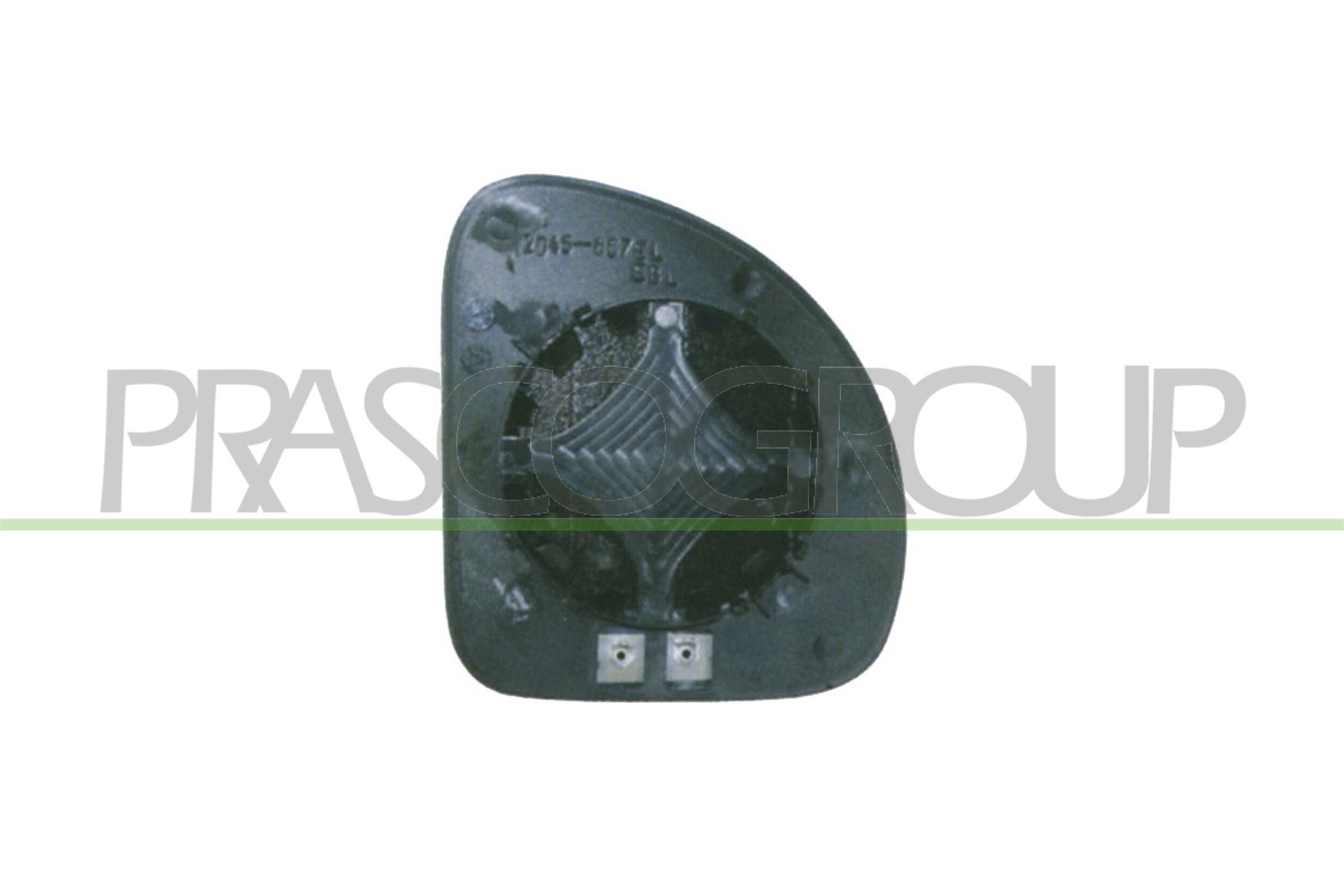 PRASCO Mirror Glass, outside mirror FT7157524 FT7157524 PRASCO glass for wing mirror for FIAT FREEMONT