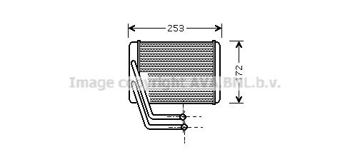 PRASCO Radiateur de chauffage HY6144 HY6144 Radiateur de chauffage KIA RIO PRASCO