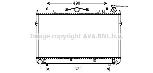 PRASCO Radiaator, mootorijahutus HYA2043 PRASCO HYA2043 Mootori radiaator Hyundai Accent LC originaal hind