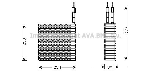 Fordamper aircondition PRASCO JEV030 PRASCO JEV030 Fordamper aircondition JEEP CHEROKEE 2020