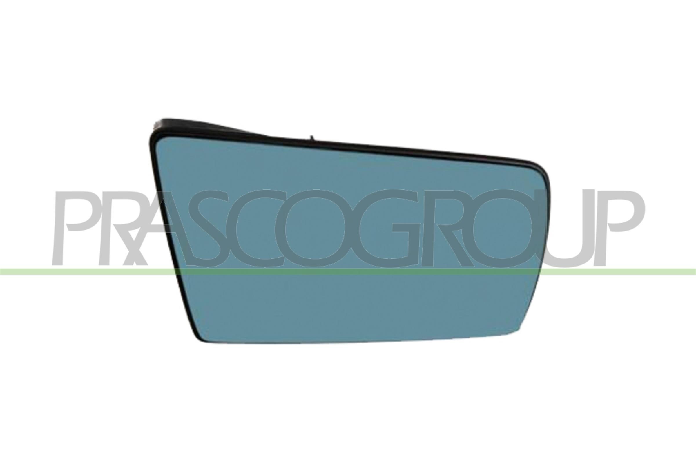 PRASCO Spejlglas, udvendig spejl ME0257534 PRASCO ME0257534 Mercedes W202 Glas til sidespejl pris