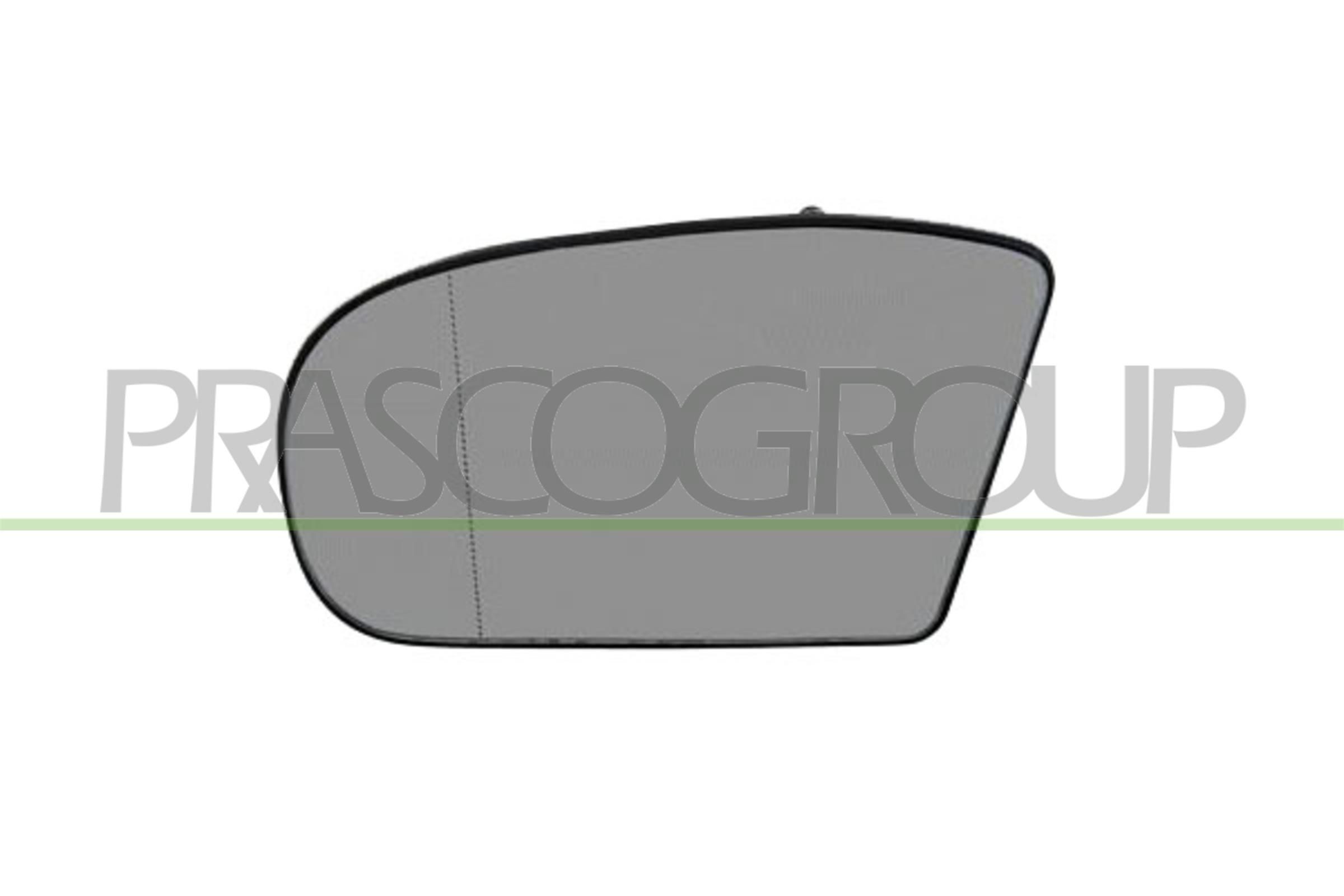 PRASCO Vidro de espelho, espelho retrovisor exterior ME0277534 Vidro de espelho retrovisor exterior PRASCO Série 123 ME0277534 baratos