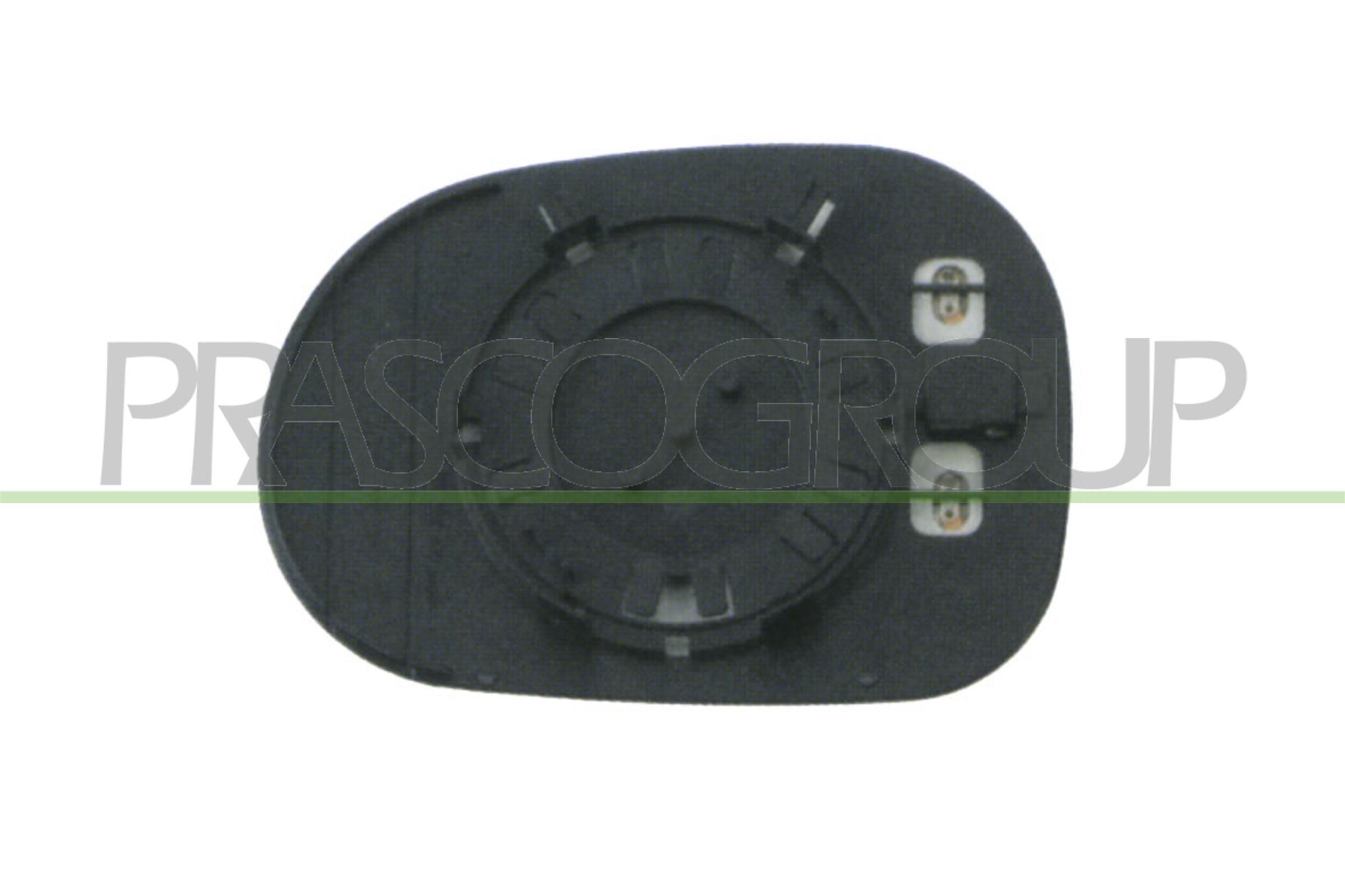 PRASCO Vidro de espelho, espelho retrovisor exterior ME8207534 Vidro de espelho retrovisor exterior PRASCO Mercedes-Benz Série 123 ME8207534