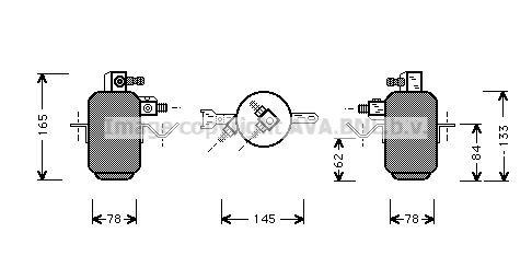 PRASCO Sausinātājs, Kondicionieris MSD003 MSD003 Sausinātājs kondicionieris MERCEDES-BENZ V Klase PRASCO