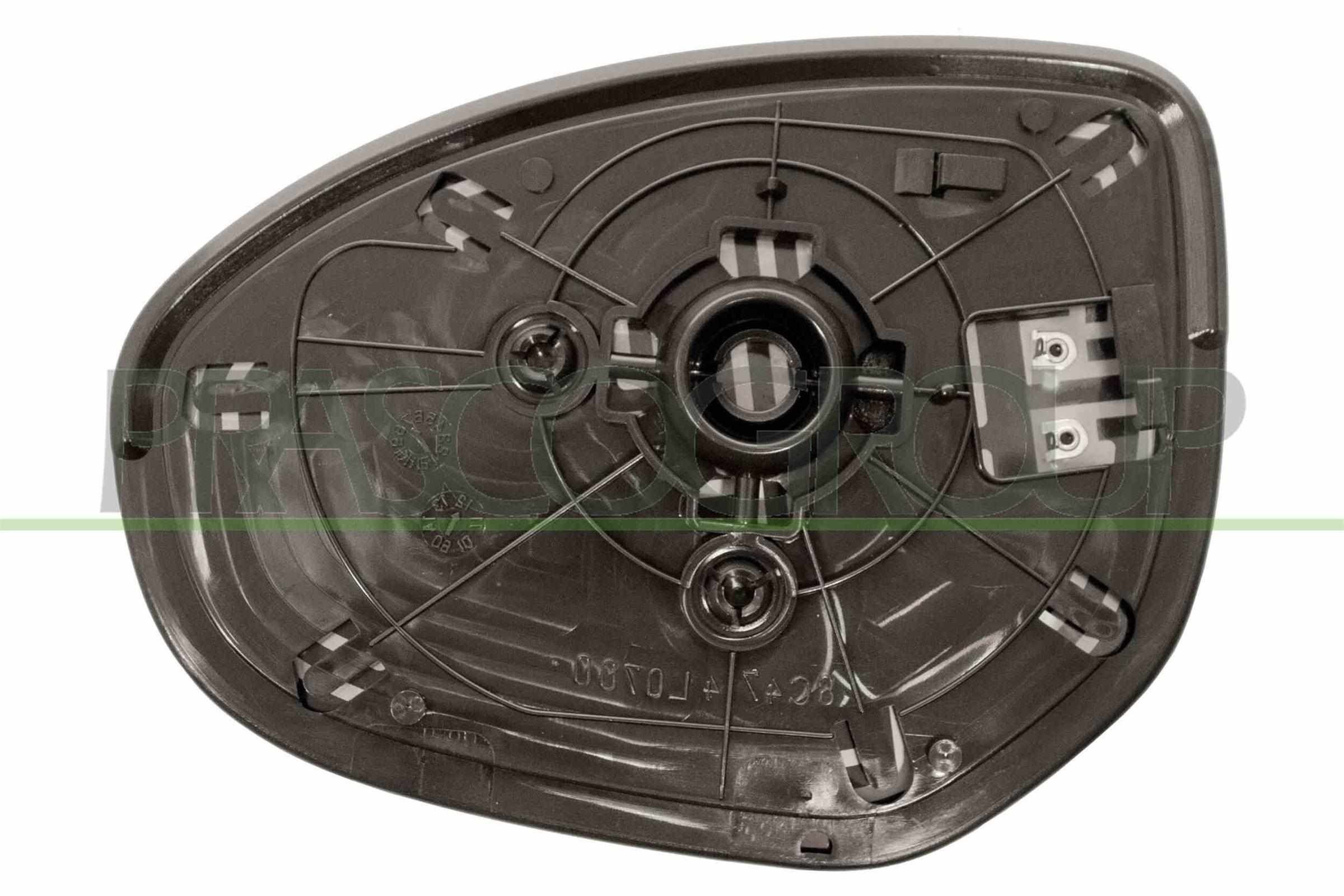 Vetro specchio, specchio esterno PRASCO MZ3307513 MZ0517564 PRASCO MZ3307513 Vetro specchio retrovisore Mazda 2 2009