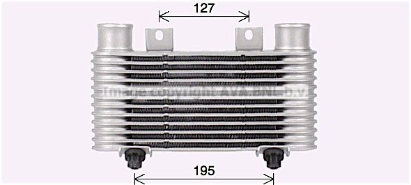 PRASCO Intercooler MZ4239 PRASCO MZ4239 Intercooler Transit Mk4 Van (VE83) originale prezzo