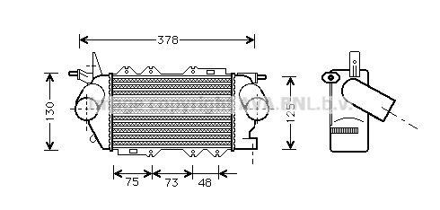 PRASCO Intercooler OL4269 PRASCO OL4269 Intercooler